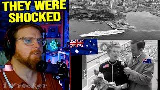 American Reacts to 1961 Australia - American Tourists Give First Impressions of Sydney