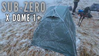 Sub Zero Lake District Winter Mountain Wild Camp in the Durston X Dome 1+ Tent