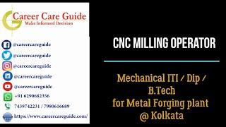 CNC Milling Operator - Career Care Guide