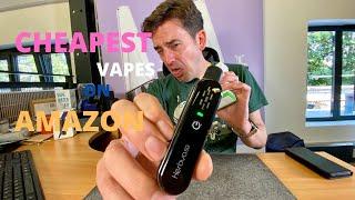 Reviewing The Cheapest Dry Herb Vapes Available On Amazon - Iristech Herbva 5G - Click n' Vape