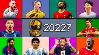 Who will win BALLON D'OR in 2022?(Messi-mbappe-Benzema-Haaland Salah-Son-Lewandowski-Mane) #1