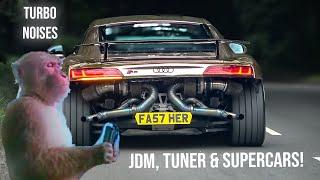 Modified Cars Leaving Tunerfest North Oulton Park 2024 | JDM | Tuners | Supercars!