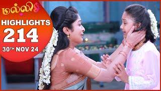 Malli Serial | EP 214 Highlights | 30th Nov 2024 | Nikitha | Vijay | Saregama TV Shows Tamil