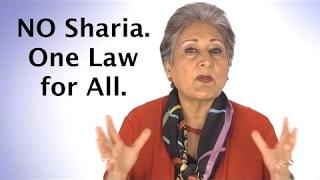 Raheel Raza: No Sharia, one law for all - Islam in a secular democracy