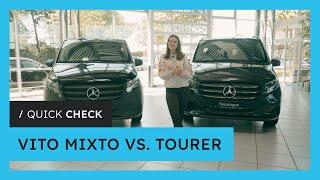 IM VERGLEICH: Der Vito Mixto vs. Tourer - Welcher dient WOFÜR