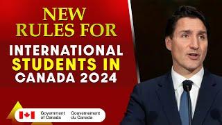 Study in Canada : New Rules for International Students in Canada 2024