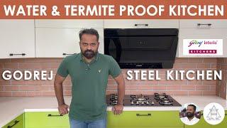 Godrej Steel Kitchen | Low Budget Kitchen Interior | AtticLab