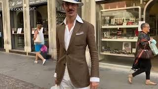 来啦！意大利街拍 男士高质感初春日常穿搭｜Capital of Fashion｜ Men's collection in Italy