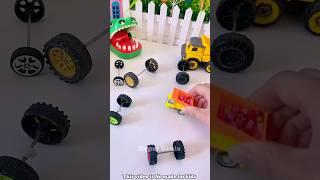A Story Of Truck ~ mini wood toy-woodworking art skill /wood / hand crafts/ #shorts