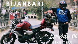 DARJEELING TO BIJANBARI By Bike| Most Adventure view EXPERIENCE️|Monsoon Darjeeling ride2022 |Ep-06