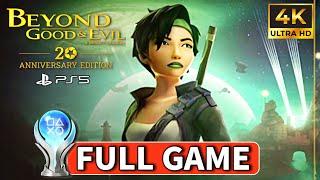 Beyond Good & Evil 20th Anniversary Edition PS5 Full Gameplay 100% Platinum Walkthrough [4k 60fps]