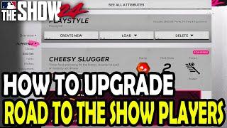 How to Upgrade Road to The Show Player in MLB the Show 24