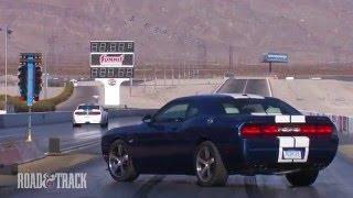 Dodge Challenger SRT8 392 vs. Shelby GT350 | Road and Track