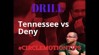 Circle Motion Offense Drill - Vs Deny #CircleMotionsTips