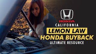 Your Ultimate Resource: Understanding the Honda Lemon Law Buyback Process