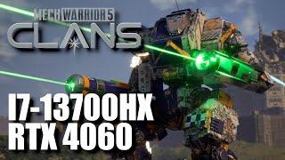 MechWarrior 5: Clans - High Settings - I7 13700HX RTX 4060 - 1920X1080 - Gameplay BENCHMARK