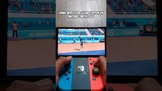 Tennis World Tour Legends Edition on Nintendo Switch Oled #nintendoswitcholed #shorts