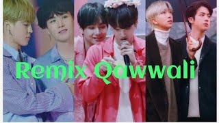 Remix Qawwali | BTS | Namjin Teakook Yoonmin | Like with TJ | Bangla Song 