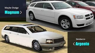 Evolution of Station Wagons in GTA games as per real life