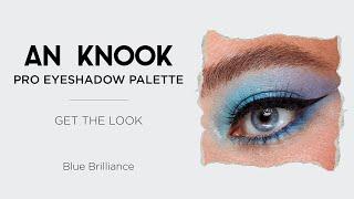 Get the Look: Blue Brilliance | An Knook Pro Eyeshadow Palette from Sigma Beauty