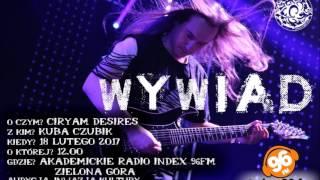 Akademickie  Radio Index 96FM - audycja" Inwazja kultury " - 18.02.2017- wywiad:)