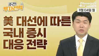 [주간 투자 전략] 美 대선에 따른 국내 증시 대응 전략