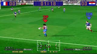 Virtua Striker 2 '98 - Paraguay Full Playthrough (Ranking Mode) (3:00 Length Time Playthrough)