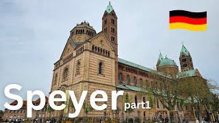 Speyer, Deutschland, Virtueller Stadtrundgang, 4K