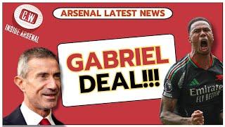Arsenal latest news: Gabriel deal close | Sesko talks update | Sociedad's Zubimendi statement