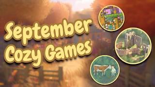 EXCITING September Line-up of Cozy Games you NEED to see!