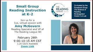 High Impact Small Group Reading Instruction K-2 & Intervention