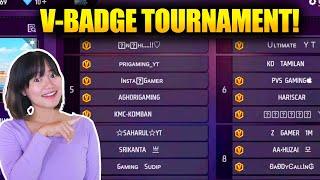 V-Badge Big YouTubers Only Tournament Best Moments! Garena Free Fire