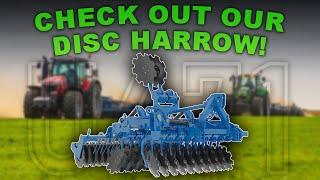 Presentation of the Rolmako U671 heavy disc harrow #rolmako #discharrow #discing