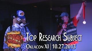 Oklacon FDS: Top Research Subject