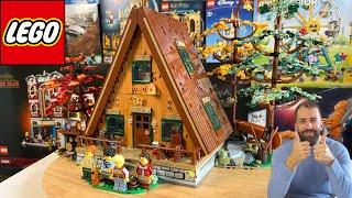 Lego Ideas A-Frame Cabin 21338 Review