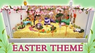 EASTER / SPRING Hamster Cage Theme! (Kashi's Playcage)