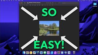 How to resize an image on Mac