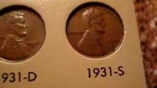 Complete Lincoln Cent Collection with Keys and Varieties.