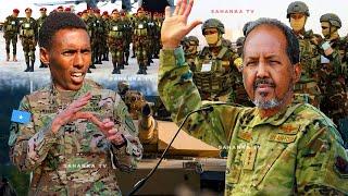 DEG DEG: Gen Odawaa oo loo Magacaabay Taliyaha Milateriga Somalia, MD Xasan Sh oo Dalka ka cararay..