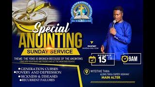 ANOINTING SUNDAY SERVICE | Prophet Mwema Holyson..