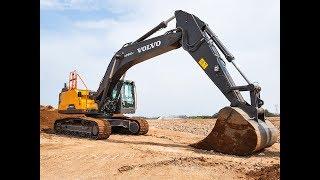 Volvo EC300ENL escavatore al lavoro