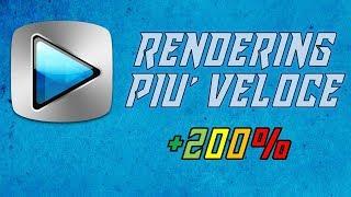 Come Velocizzare Il Rendering Su Sony Vegas Pro 14 | TUTORIAL 2017