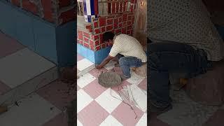 বেলকুনির টাইলস ডিজাইন দেখুন। tiles# for# viral# short video #construction