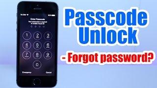 Passcode Unlock Iphone 5, 5S, 5C, 6, 6 plus, 4s, 4, / Forgot Passcode / Iphone Disabled any iOS