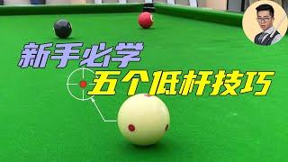 Billiards Five Low Stick Tricks