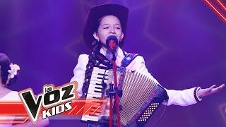 María Liz sings 'La tierra del olvido' in the Semifinal | The Voice Kids Colombia 2021