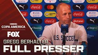 USMNT's Gregg Berhalter: Press conference following elimination from 2024 Copa América