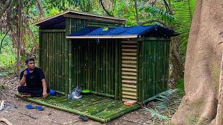 2 Hari solo camping - membuat tempat perlindungan nyaman di hutan