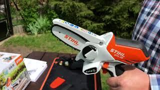 Mini pilarka GTA 26 | Przecinarka akumulatorowa STIHL  | Unboxing i test | MIRBAR