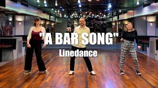 "A Bar Song" Beginner Linedance / A Bar Song (Tipsy) - Shaboozey